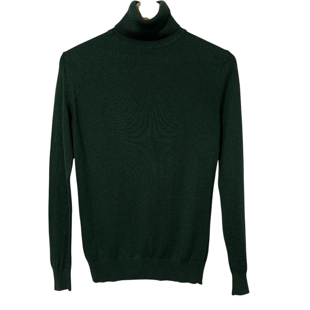 Moda Intl Womens Silk Cashmere Knit Turtleneck Size S Summer